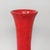 Mid-Century Modern Vintage Space Age Italian Red Vase, 1970s For Sale - Image 3 of 5