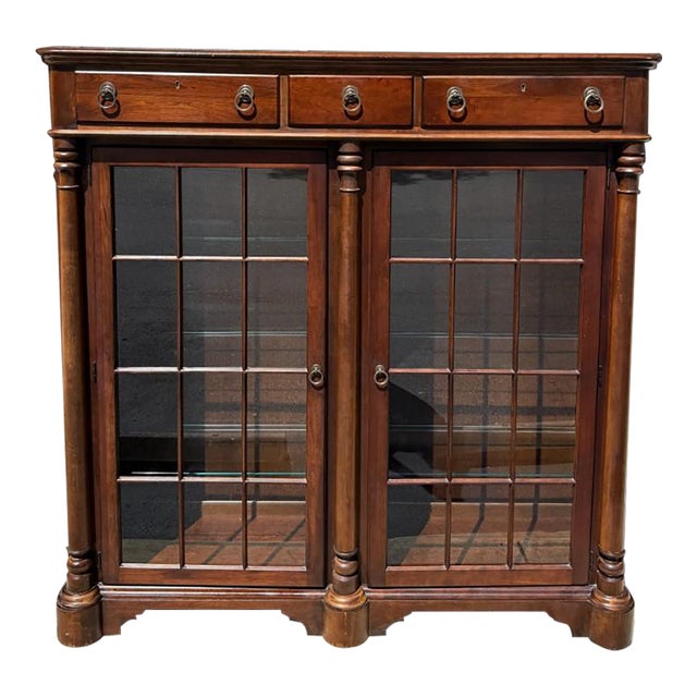 Pennsylvania House Courtland Manor Two-Door Bookcase For Sale