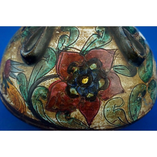 vintage Renaissance Scratched Ceramic Vase by Renzo Cellini for Monteluce, 1920s For Sale - Image 17 of 18