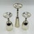 Metal 1980s Emilia Castillo Silver Plated “Musical” Goblets & Champagne Flute, Taxco Mexico For Sale - Image 7 of 18