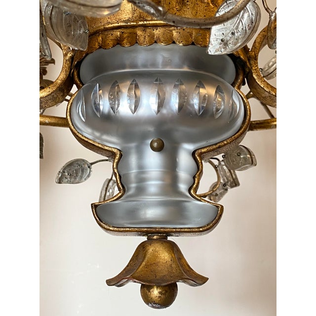 Chandelier from Maison Baguès, 1960s For Sale - Image 10 of 16