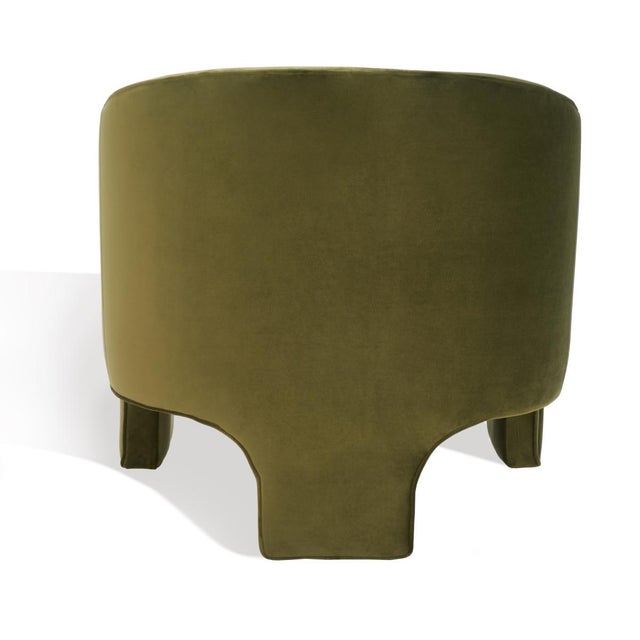 Olive Londyn Accent Chair - Olive Green For Sale - Image 8 of 8