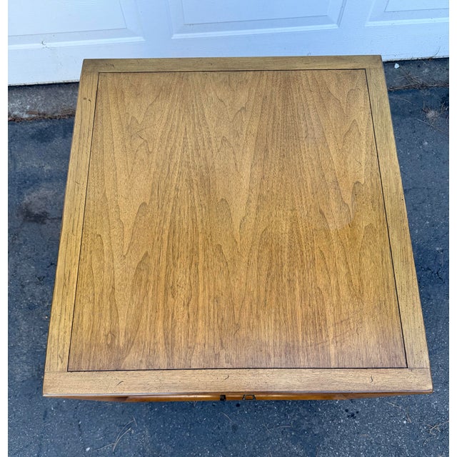 1970s Drexel Meridian Mid Century Modern Side Table For Sale - Image 11 of 11