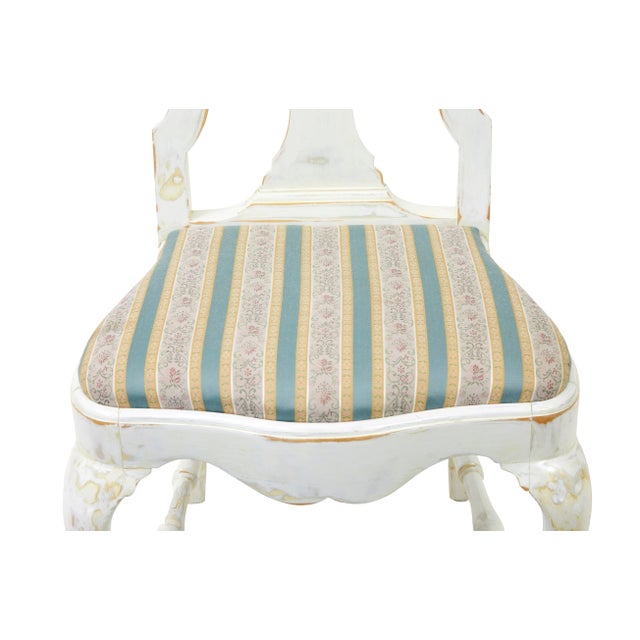 Queen Anne Lacquered Dining Chairs, 1920s, Set of 14 For Sale - Image 4 of 13