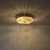 Vintage Ceiling Light in Brass and Lead Crystal from Palwa, Germany, 1960s For Sale - Image 17 of 18
