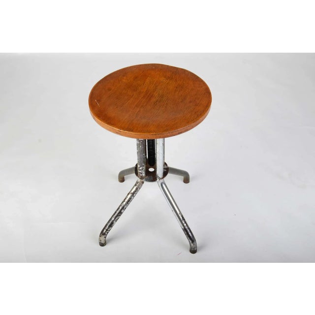 Bauhaus Model B195 Stool by Marcel Breuer for Thonet, 1930s, in Good conditions. Designed 1920 to 1949 This piece is...