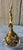 ## Description This mid-century Hollywood Regency perfume bottle by Matson features an intricate 24K gold-plated brass...