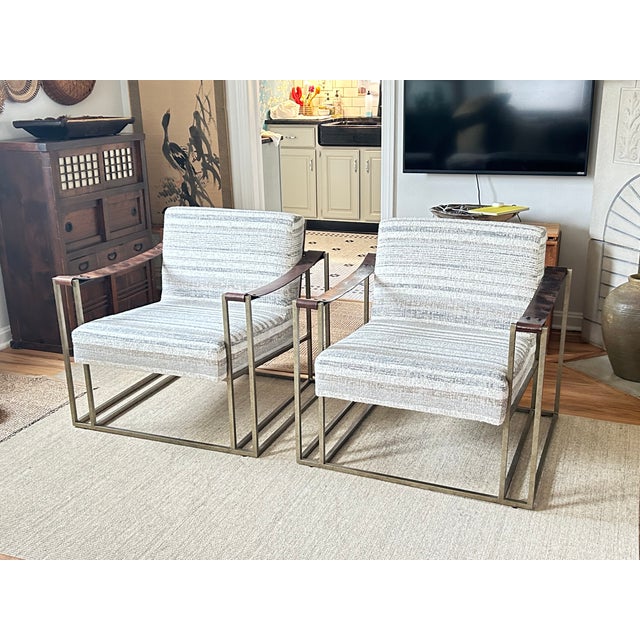 BERNHARDT DEKKER DESIGNER FABRIC CHAIRS . For over 135 years, Bernhardt has been a leader in the furniture industry...