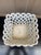 1960s French Country White Ceramic Woven Rope Cachepot Basket For Sale - Image 11 of 13