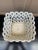 French Country Trompe l'Oeil Porcelain Rope Basket Cachepot For Sale - Image 11 of 13