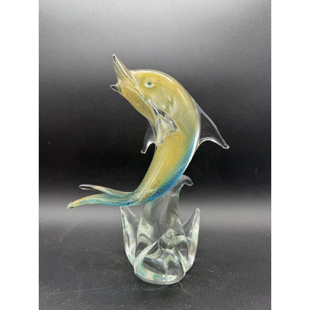 Murano Glass Dolphin, 1970s For Sale - Image 9 of 11