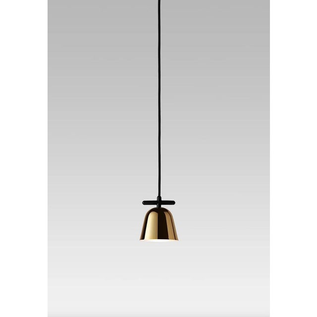 Golden Lighto T Pe Glossy Suspension Lamp by Jaime Hayon for Parachilna For Sale - Image 4 of 11