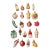 Vintage Old World Christmas & Radko Ornaments Boxed 21 Pieces Inge Glass For Sale