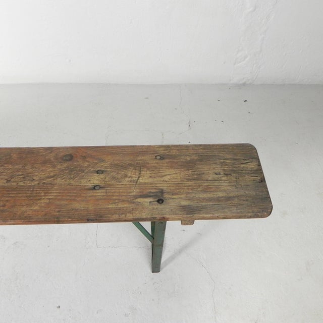 Folding Patio Bench, 1960s For Sale - Image 9 of 18
