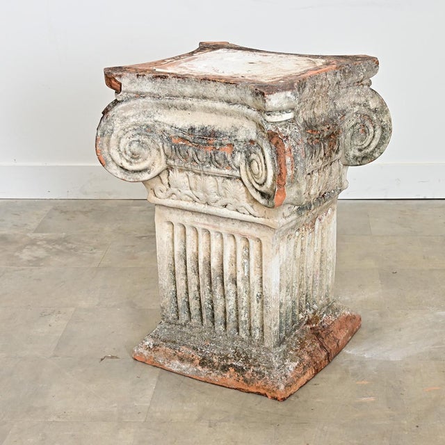English 19th Century Cast Terracotta Column For Sale - Image 4 of 8