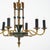 Metal French Vintage Empire Style Arrow Chandelier For Sale - Image 7 of 9