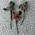Vintage French Hand Beaded Flowers For Sale - Image 4 of 9