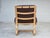 Danish Leather and Bentwood Lounge Chair by Georg Thams for Bramin, 1970s For Sale - Image 12 of 18