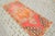 Vintage Red and Orange Hallway Rug Runner For Sale - Image 6 of 11