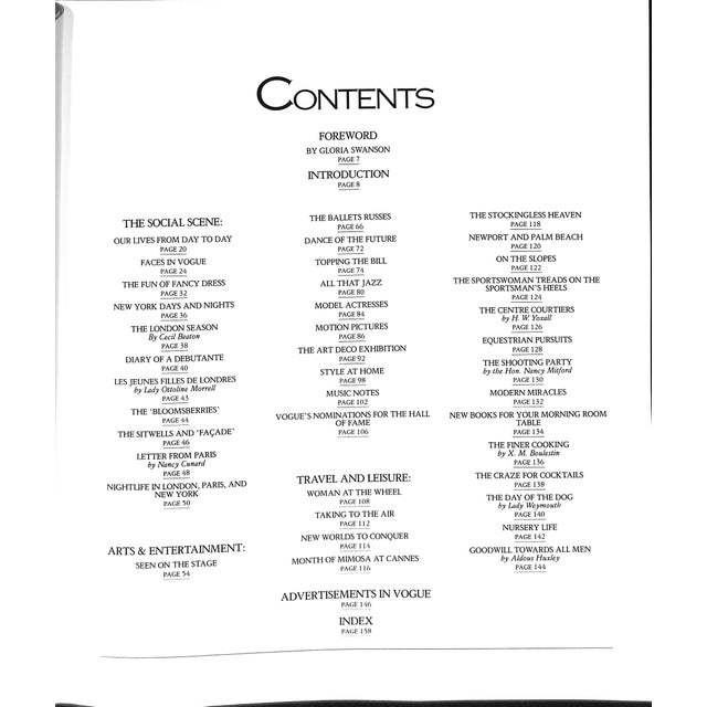 "The Twenties in Vogue" 1983 Hall, Carolyn For Sale - Image 4 of 14