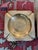 Shabby Chic Pair of Vintage Etched Brass Ashtrays For Sale - Image 3 of 9
