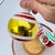 1990s 1990s Kurt Adler Style Colorful Reflector Striped Ornaments- Set of Three For Sale - Image 5 of 9