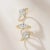 Kai Oliveleaf Halo 2.4ctw Oval Lab Grown Diamond Ring in 14k Gold (All Sizes Available) For Sale - Image 10 of 10