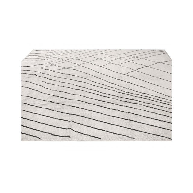 1960s Modern Large Piled Turkish Hemp Rug - 8`10" X 10`2" For Sale - Image 5 of 6