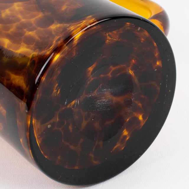 Christian Dior Home Tortoiseshell Glass Barware Pitcher and Decanter, circa 1960 For Sale - Image 17 of 18