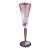 Waterford Crystal Lismore 12 Days of Christmas 2 Turtle Doves Gold Champagne Flute For Sale