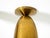 Large Mid-Century Modern Brass Ceiling Lamps, 1950s, Set of 2 For Sale - Image 10 of 15
