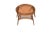 Brown Early 20th Century Antique English Hepplewhite Carved Bellflower Mahogany Caned Oval Side Table For Sale - Image 8 of 12