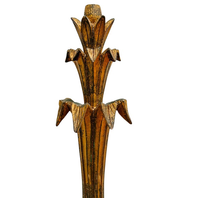 Plastic Late 20th Century Pair of Florentine Style Gilded Resin Wall Plate Holders For Sale - Image 7 of 12