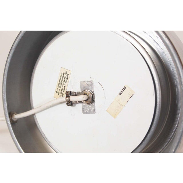 Mid-Century Modern Ice Glass Table Lamp from Doria Leuchten, 1970s For Sale - Image 4 of 10