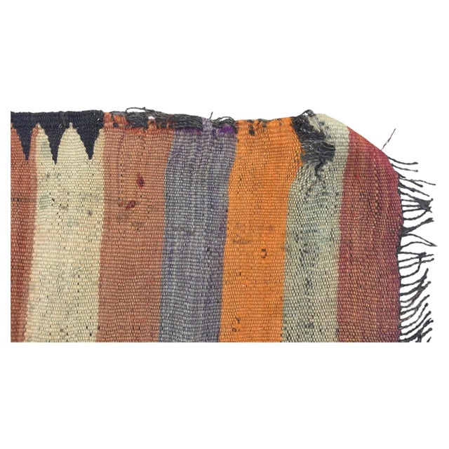 Vintage Moroccan Berber Rug, Handwoven Wool & Goat Hair, 1960 For Sale - Image 10 of 15