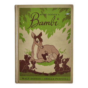 1944 Bambi Hardcover Book