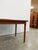 Brown Vintage Mid Century Modern Teak Extendable Dining Table For Sale - Image 8 of 10