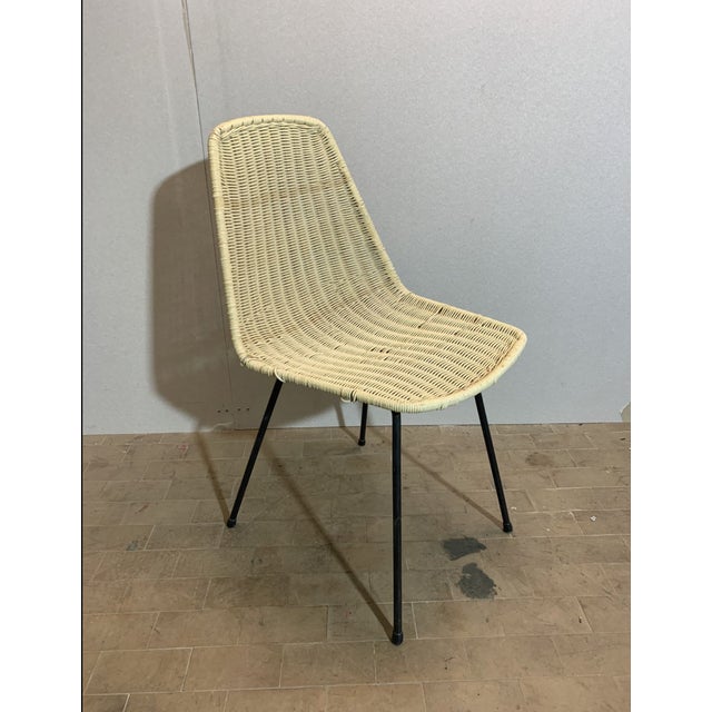 Mid-Century Bar Chair, Italy, 1950s For Sale - Image 5 of 5