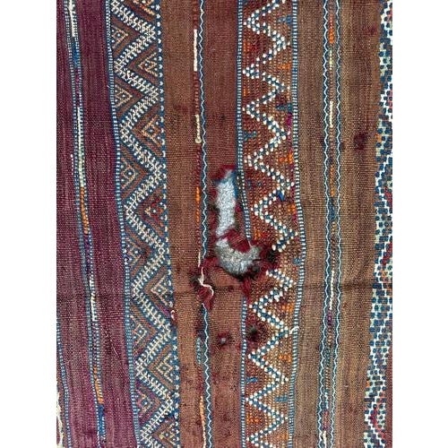 Textile Mid-Century Moroccan Tribal Rug, 1930s For Sale - Image 7 of 18