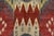 Ikat Rug 10’3” X 13’11” Beige Red Wool Modern Hand-Knotted Oriental Carpet For Sale - Image 9 of 15