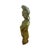 Mid 20th Century Vintage Handcrafted Verdigris Guanyin Ceramic Sculpture For Sale - Image 5 of 11