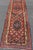 Terra Cotta Antique Khotan Runner in Deep Indigo, Rust Red, and Soft Yellow Tones For Sale - Image 8 of 14