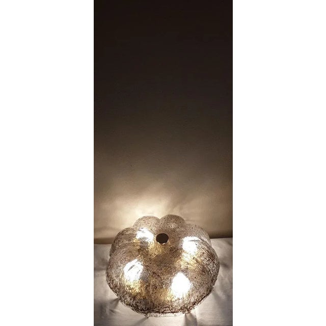 Metal German Ceiling Lamp from Kaiser, 1970s For Sale - Image 7 of 11