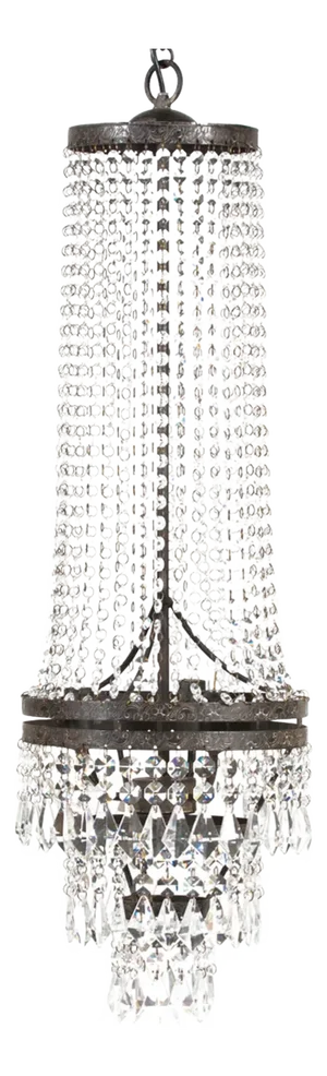 Matthew Izzo Home Medium San Croce Crystal Chandelier - New