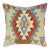 Bohemian Turkish Coralie Hand Woven Kilim Throw Pillow For Sale