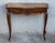 1920s 20th French Century Marble Top Walnut Console Table With Drawer For Sale - Image 5 of 13