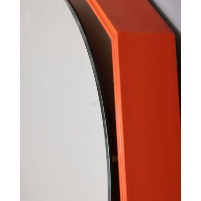Vintage Backlit Wall Mirror, Italy, 1970s For Sale - Image 12 of 13