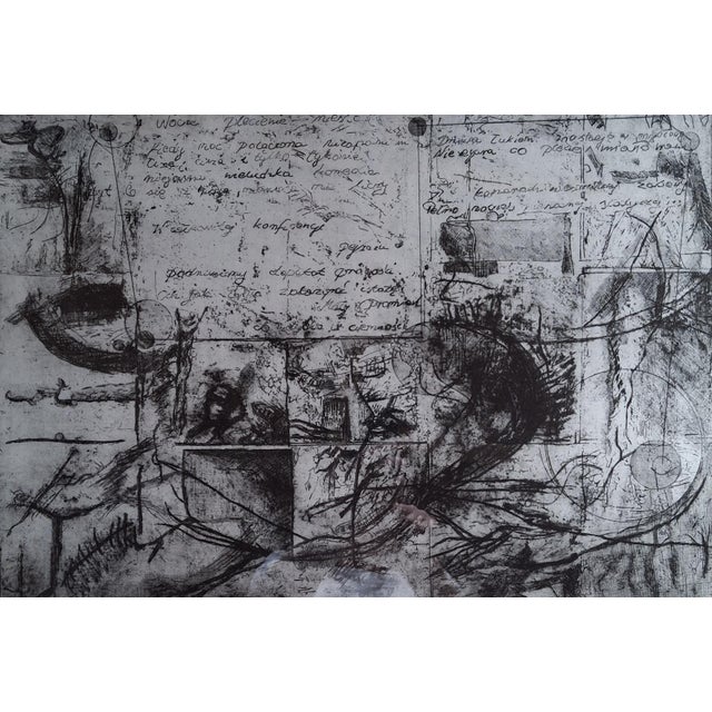 Andrzej Janeczko, Nocturnal Babble, 2007, Etching For Sale - Image 6 of 6