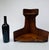 Vintage 1970s Wood Corner Shelf Wall Display For Sale - Image 10 of 10
