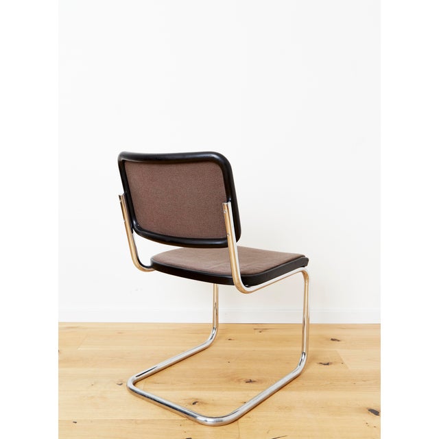 Textile Set of Cantilever S32 Chairs by Marcel Breuer for Thonet, 1970s For Sale - Image 7 of 14